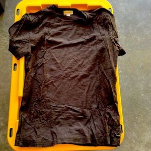 Diesel Brown Reverse Stitch T shirt